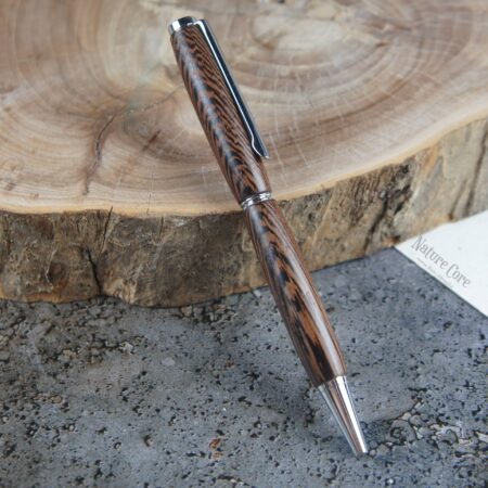 Długopis drewniany, długopis z drewna, wenge, wenge wood, naturalne drewno